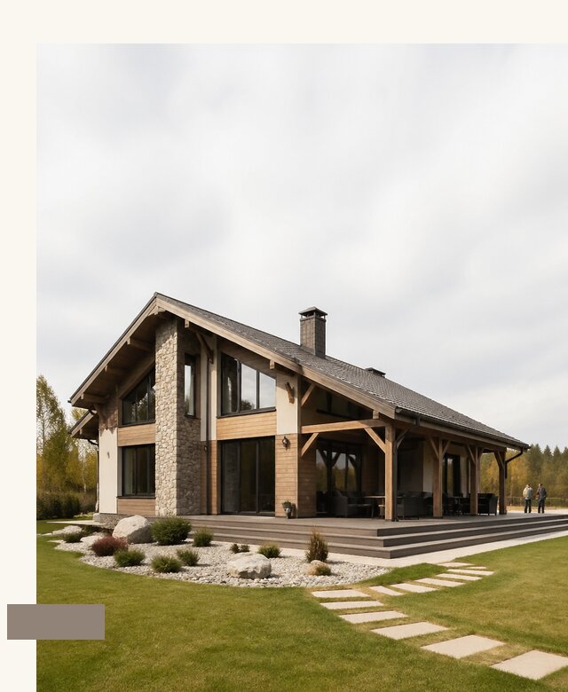 Проект дома 10 на 12 с террасой в Бугульме по цене 45486 | А3дПро-Бгл